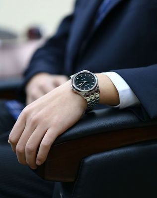 罗西尼ROSSINI男士商务自动机械手表 经典与实用的完美融合