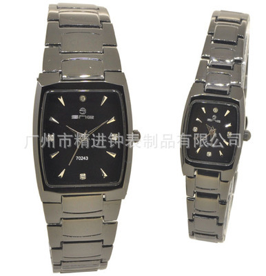 供应新款枪色时尚情侣手表 品味时光，馈赠佳礼